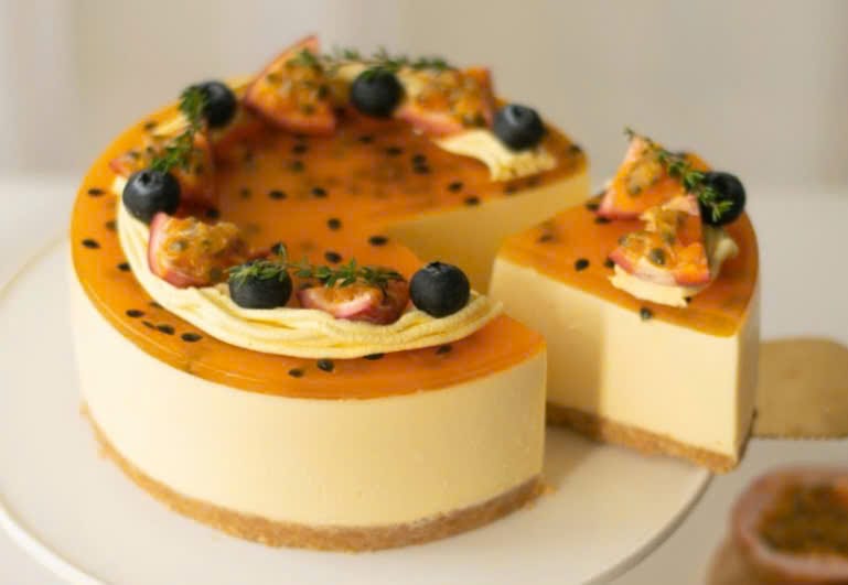 Cheesecake Chanh Dây